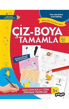 Çiz-Boya Tamamla- Pogo Çiz-Boya Tamamla- Pogo