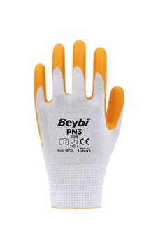 Beybi Pn3 Nitril Eldiven Sarı-beyaz No:10 Çok Renkli Beybi Pn3 Nitril Eldiven Sarı-beyaz No:10 Çok Renkli