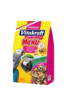 Vitakraft 1000gr Papağan Menu Premium+Jodvital Vitakraft 1000gr Papağan Menu Premium+Jodvital