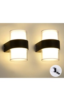 Duvar Led Lamba 12w Gün Işık 3200k Bahçe Teras İç&dış Mekan Dekoratif Led Aplik Aydınlatma 2 Adet Sku: Zeusb0clp8cm6w 2 Adet.