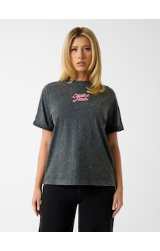 Guess Jersey Oversize Fit Kadın T-shirt W6gı16k3036 Antrasit Guess Jersey Oversize Fit Kadın T-shirt W6gı16k3036 Antrasit