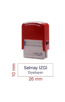 Kaşeciniz İsim Ünvan Kaşesi Matuya 10 N11.10975
