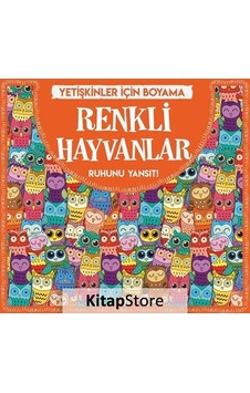 Renkli Hayvanlar - Yetişkinler için Boyama Renkli Hayvanlar - Yetişkinler için Boyama