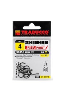 Trabucco Shinken Hooks Cut Chinu Eye İğne 4 Trabucco Shinken Hooks Cut Chinu Eye İğne 4