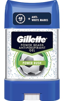Gillette Powerbeads Power Rush Antiperspirant, 75ml Gillette Powerbeads Power Rush Antiperspirant, 75ml