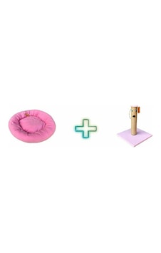 Polar Simit Yatak + Brt Pet Kedi Tırmalama Tahtası 42 CM Polar Simit Yatak + Brt Pet Kedi Tırmalama Tahtası 42 CM