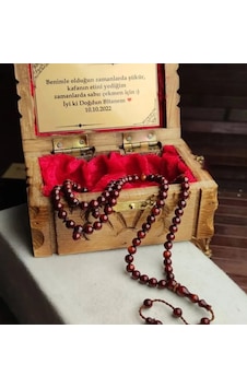 99 Luk 7 Mm Kuka Tesbıh Modelımız Özel Cevuz Sandık Kutuda 99 Luk 7 Mm Kuka Tesbıh Modelımız Özel Cevuz Sandık Kutuda