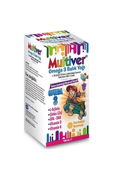 Multiver Omega3 Balık Yağı 150 Ml Multiver Omega3 Balık Yağı 150 Ml