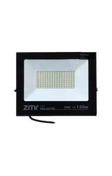 Led Projektör 150 Watt Slim Kasa 220V 6500K Beyaz Işık Zmr Led Projektör 150 Watt Slim Kasa 220V 6500K Beyaz Işık Zmr