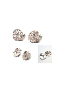 Omeniv Artisan Gümüş Küpe! Vintage! Hareketli Tasarım 41914368 Çok Renkli