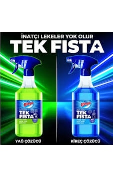 Bingo Sprey Yağ Çözücü 2 x 900 ML + Sprey Kireç Sökücü 900 ML Bingo Sprey Yağ Çözücü 2 x 900 ML + Sprey Kireç Sökücü 900 ML