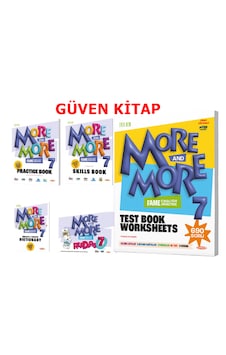 More And More 7 Practice Book Ve Testbook Set