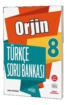Orjin Yayınları 8. Sınıf Türkçe Soru Bankası Orjin Yayınları 8. Sınıf Türkçe Soru Bankası