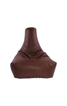 Kare Deri Armut Koltuk Kahve 85 68 28 Cm Kare Deri Armut Koltuk Kahve 85 68 28 Cm