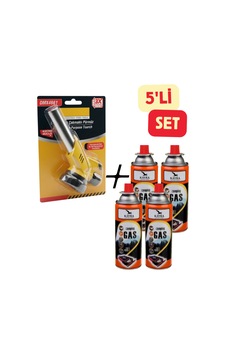 Çakmaklı Pürmüz Kamp Çakmağı Piknik Mutfak Tipi Otomatik Ateş Tutuşturucu Pürmüz Başlık + 4 Kartuş Sarı Sarı Çakmaklı Pürmüz Kamp Çakmağı Piknik Mutfak Tipi Otomatik Ateş Tutuşturucu Pürmüz Başlık + 4 Kartuş Sarı Sarı