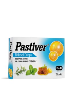Pastiver Okaliptus Mentol Bitkisel Pastil 24'lü