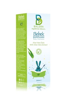 Balera Aloe Vera ve Papatya Özlü Bitkisel Bebek Şampuanı 200 ML