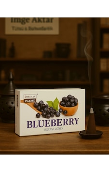 Darshan Blueberry Yaban Mersini Konik Tütsü 10 Adet - Meyve Kokulu Çok Renkli Darshan Blueberry Yaban Mersini Konik Tütsü 10 Adet - Meyve Kokulu Çok Renkli