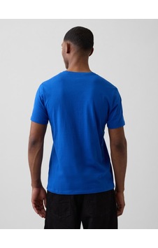 Gap V-frch Mını Logo Tee Erkek Mavi Tişört 799323008 Gap V-frch Mını Logo Tee Erkek Mavi Tişört 799323008