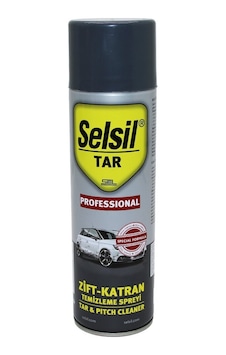 Selsil Tas-017 Tar Temizleme Sprey 500ml Zift Katran Kir Yağ