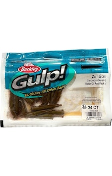 Berkley Gulp Saltwater Sandworm 5cm Lrf Silikon Yem Motor Oil Red Fleck Berkley Gulp Saltwater Sandworm 5cm Lrf Silikon Yem Motor Oil Red Fleck