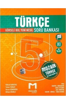 Mozaik Yayınları 5.Sınıf Türkçe Soru Bankası Mozaik Yayınları 5.Sınıf Türkçe Soru Bankası