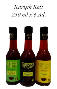 Mca Coffee Espresso Soğuk Kahve 6 x 250 ML Mca Coffee Espresso Soğuk Kahve 6 x 250 ML