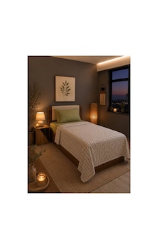 %100 Pamuk Pikolu Tek Kişilik Pike Seti - Lastikli Çarşaf - 160 X 220 Cm Yeşil Yeşil %100 Pamuk Pikolu Tek Kişilik Pike Seti - Lastikli Çarşaf - 160 X 220 Cm Yeşil Yeşil