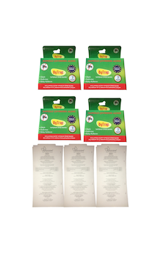 Bytrap Yapışkanlı Sinek Bandı 4 Paket 12 Kapeül / Kullanıma Hazır Bytrap Yapışkanlı Sinek Bandı 4 Paket 12 Kapeül / Kullanıma Hazır