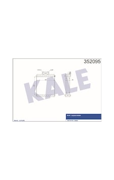 KALE 352095 KALORİFER SUZUKI VITARA 1.6 16V - 2.0 16V - 2.0 HDI 9 KALE 352095 KALORİFER SUZUKI VITARA 1.6 16V - 2.0 16V - 2.0 HDI 9