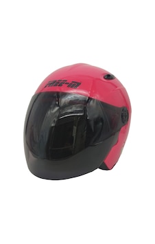 Free-M 601 Açık Kask Yarım Kask (Pembe)
