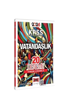 Yargı 2026 Kpss Vatandaşlık 20 Deneme Çözümlü - Cangül Erlik Yargı Yayınları Yargı 2026 Kpss Vatandaşlık 20 Deneme Çözümlü - Cangül Erlik Yargı Yayınları