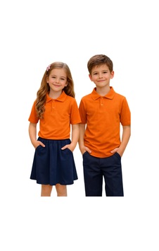 Erdem Kıds Unisex Kız Erkek Çocuk Polo Yaka Pamuklu Kısa Kol Oranj-turuncu-orange Günlük Basic Okul Tişört Orange Orange Erdem Kıds Unisex Kız Erkek Çocuk Polo Yaka Pamuklu Kısa Kol Oranj-turuncu-orange Günlük Basic Okul Tişört Orange Orange
