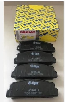 Ön Fren Balata Takım Fiat Slx Doğan Şahin Kartal Serçe M124 4236412 Ön Fren Balata Takım Fiat Slx Doğan Şahin Kartal Serçe M124 4236412