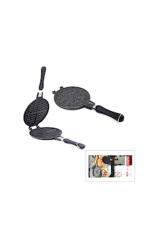 Ventra 20 Cm Granit Döküm Waffle Tava - Bakalit Saplı Ventra Diğer Ventra 20 Cm Granit Döküm Waffle Tava - Bakalit Saplı Ventra Diğer