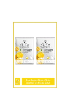 Pure Beauty Niacın-gluta Brighten Up Maske 20ml 2x