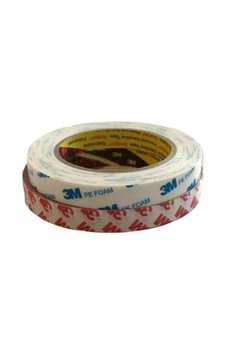 Dünya Magnet 3m Güçlü Çift Taraflı Bant 2'li Set Köpük Bant 15 Mm X 4.5 Mt + Ince Şeffaf 15 Mm X 5 Mt 1