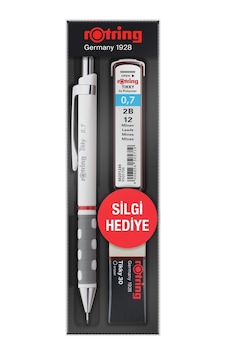 Rotring Tikky 0.7mm 3'lü Okul Seti - Beyaz Rotring Tikky 0.7mm 3'lü Okul Seti - Beyaz