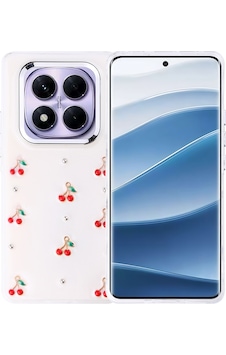 Xiaomi Redmi Note 14 Pro Plus Kılıf Airbag Tasarımlı Simli Şeffaf Kutup Kapak Kiraz Xiaomi Redmi Note 14 Pro Plus Kılıf Airbag Tasarımlı Simli Şeffaf Kutup Kapak Kiraz