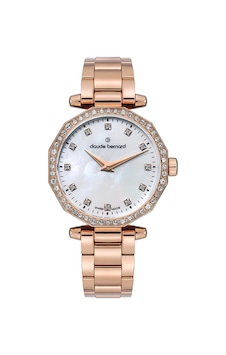 Claude Bernard Cb.20232 37rm Napr Kadın Kol Saati Gri - Rose Gold Claude Bernard Cb.20232 37rm Napr Kadın Kol Saati Gri - Rose Gold