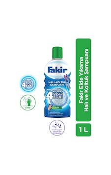 Fakir Nano Teknolojili Lavanta Elde Halı Ve Koltuk Şampuanı 1 Lt Tekli Fakir Nano Teknolojili Lavanta Elde Halı Ve Koltuk Şampuanı 1 Lt Tekli