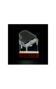 Piyano Led Işıklı Pleksi Kişiye Özel Gece Lambası Beyaz - 738322604 Beyaz Piyano Led Işıklı Pleksi Kişiye Özel Gece Lambası Beyaz - 738322604 Beyaz