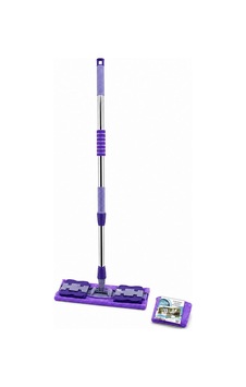 İbico İ21-018 Mandallı Yüzey Temizlik Palet Mop Metal Uzayan Sap 70-107cm 360 Yedekli İbico İ21-018 Mandallı Yüzey Temizlik Palet Mop Metal Uzayan Sap 70-107cm 360 Yedekli