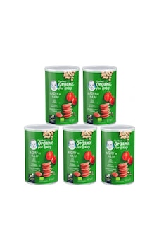 Gerber Organik Buğday ve Yulaflı Bebek Atıştırmalığı 5 x 35 G Gerber Organik Buğday ve Yulaflı Bebek Atıştırmalığı 5 x 35 G