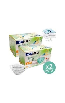 Ezio Meltblown Yumuşak Elastik Kulaklı Cerrahi Maske 2 x 50'li