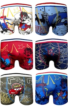 Uniquetrenders Erkek Çocuk Karışık Desenli Pamuklu Esnek Likralı Boxer 6 Adet Renklı Uniquetrenders Erkek Çocuk Karışık Desenli Pamuklu Esnek Likralı Boxer 6 Adet Renklı