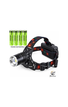 Ir-013-2 Profesyonel Şarjlı Kafa Lambası - Yedek Bataryalı 2x 18650 Pil , 40w 4000 Lümen 3 Km Menzilli Siyah Ir-013-2 Profesyonel Şarjlı Kafa Lambası - Yedek Bataryalı 2x 18650 Pil , 40w 4000 Lümen 3 Km Menzilli Siyah