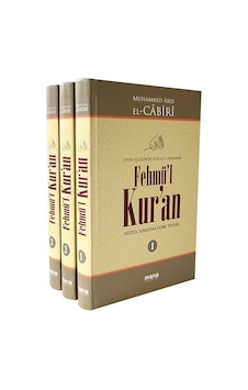 Fehmü'l Kur'an - 3 Cilt Takım - Muhammed Abid el-Cabiri - Mana Yayınları Fehmü'l Kur'an - 3 Cilt Takım - Muhammed Abid el-Cabiri - Mana Yayınları