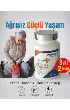 Walker'S Vitamins Glucosamine Curcumin Collagen Bromelain Quercetin Takviye Edici Gıda 60 Tablet Walker'S Vitamins Glucosamine Curcumin Collagen Bromelain Quercetin Takviye Edici Gıda 60 Tablet