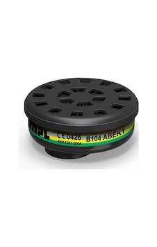 Mpl B104 Abek1 Organik-inorganik Gaz Ve Amonyak Maske Filtresi V-800 Maske Uyumlu